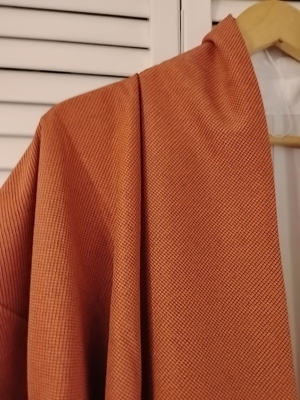 Rust Orange Women's Kimono Robe - Picture 3 of 6